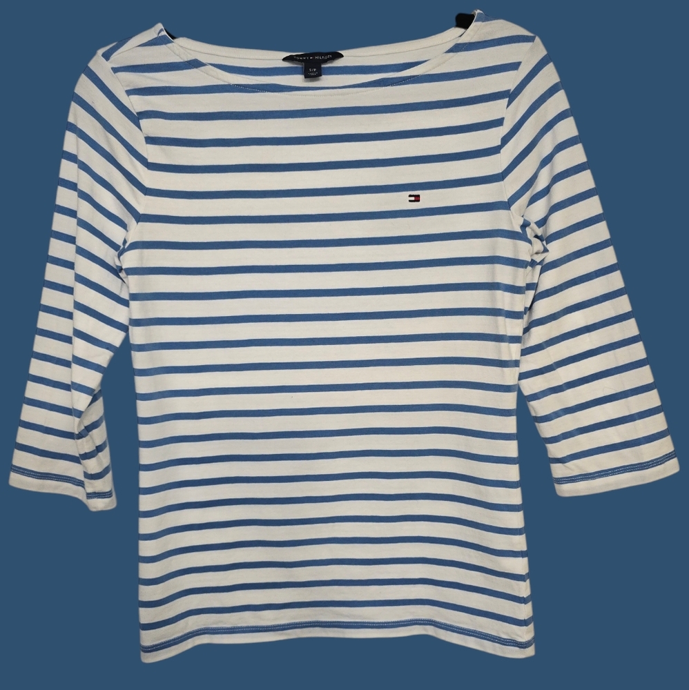 Tommy Hilfiger wide neck shirt